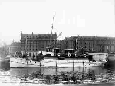 Svartvik passagerarbåt  1900 ca. Svartviks sågverk (norra och södra) 1873-1942