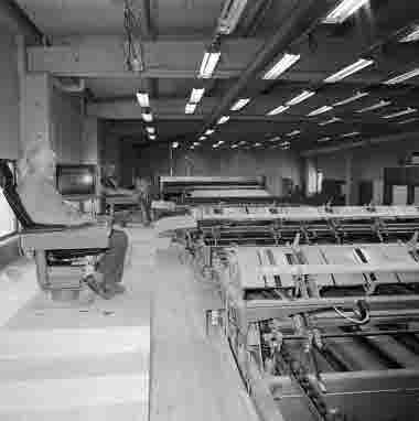 Sågen, Utbyggnad klar, interiörer 1982. Lugnviks sågverk 1874-