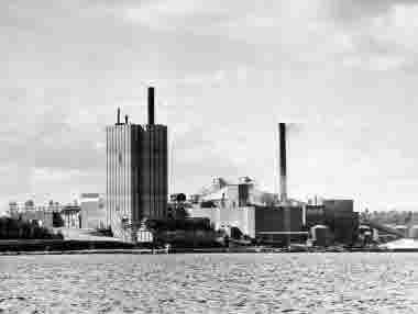 Fabriken, 1960-tal. Obbola sulfatfabrik 1913-
