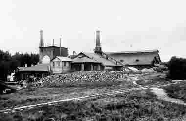 Bruket, exteriöreriörer 1900. Galtströms järnbruk och såg 1672-1917