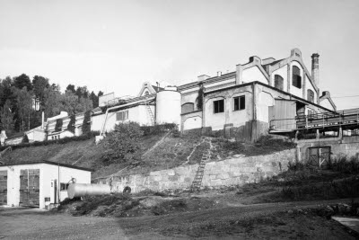 Sågen, exteriör 6 oktober 1966 Lugnviks sågverk 1874-

